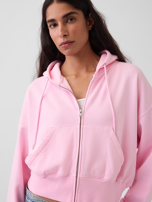 Image number 4 showing, VintageSoft Wedge Zip Hoodie