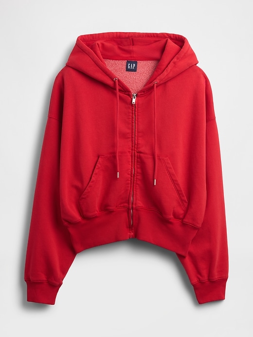 Image number 5 showing, VintageSoft Wedge Zip Hoodie