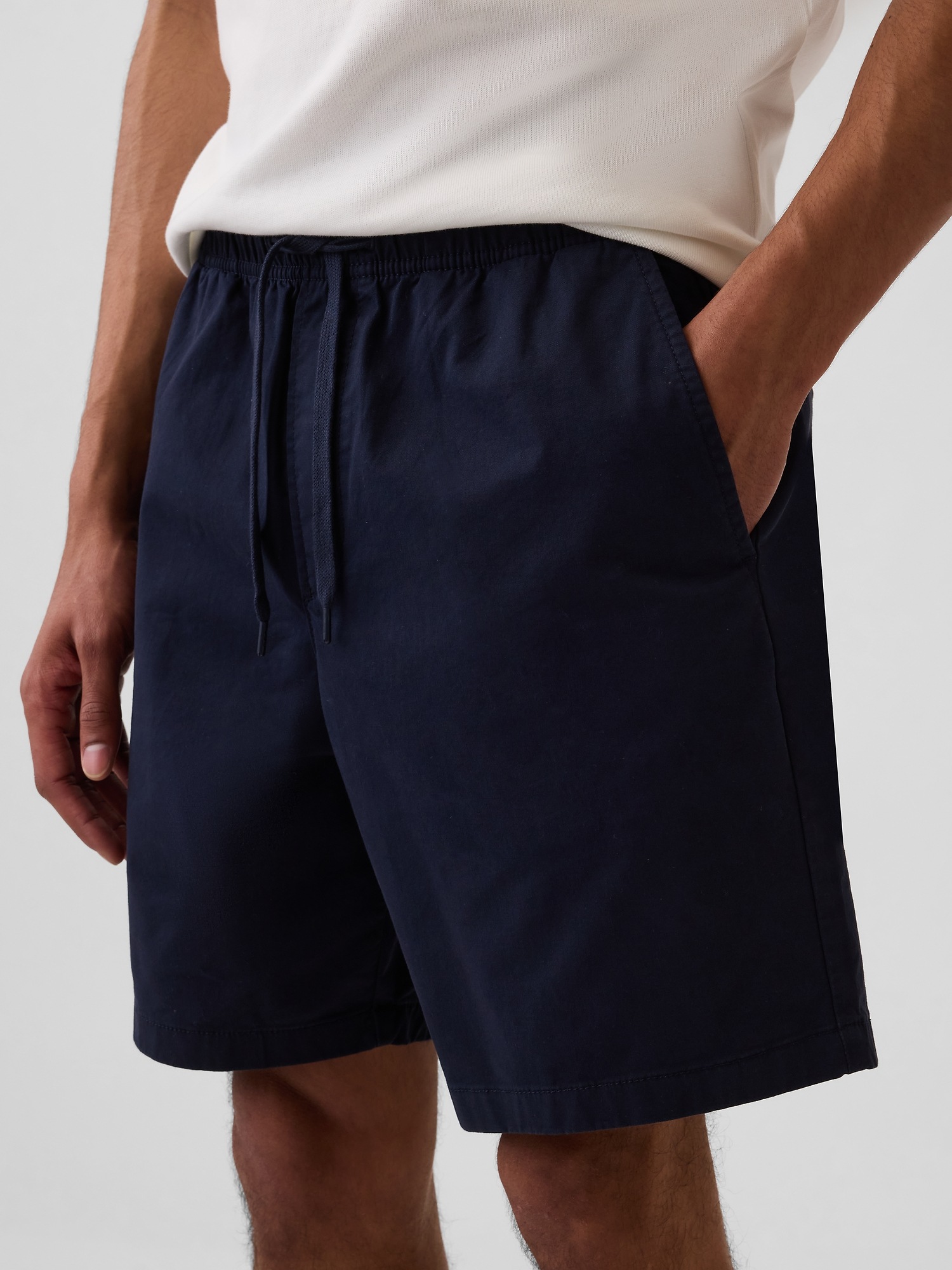 Мужские шорты Gap 7" Easy, цвет: Тёмно-синий — фото 5