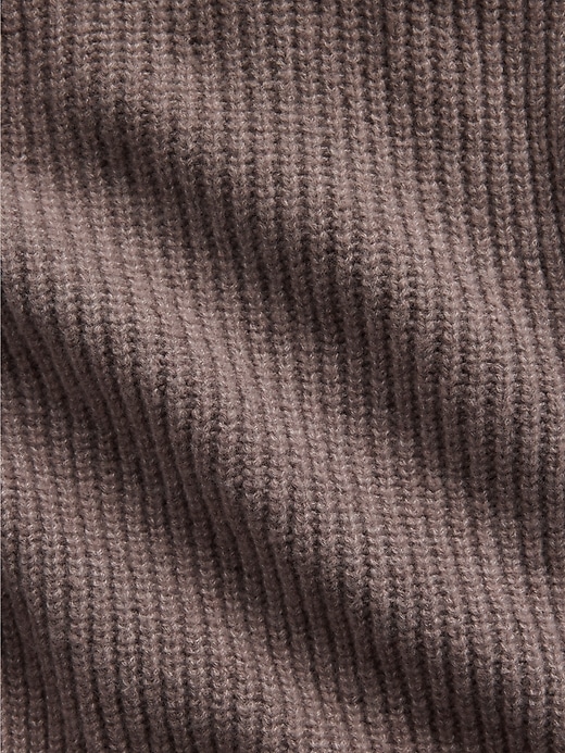 Image number 4 showing, CashSoft Oversized Shaker-Stitch Zip Hoodie