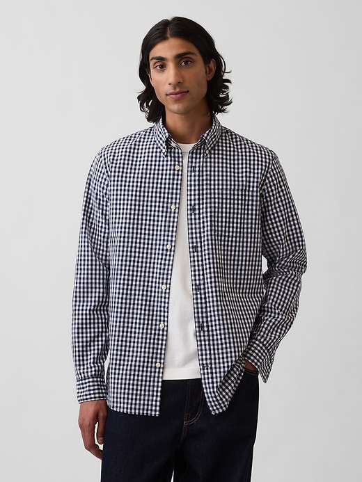 Image number 1 showing, Organic Cotton Poplin Classic Shirt