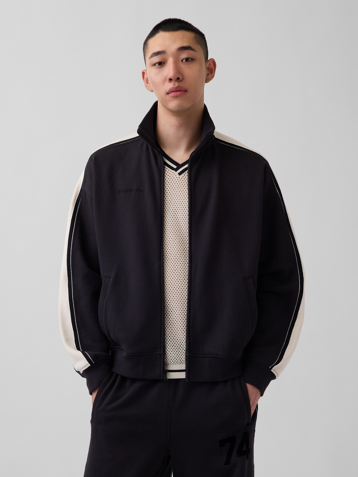 Мужские куртки Gap OuiGap Heavyweight French Terry Jacket