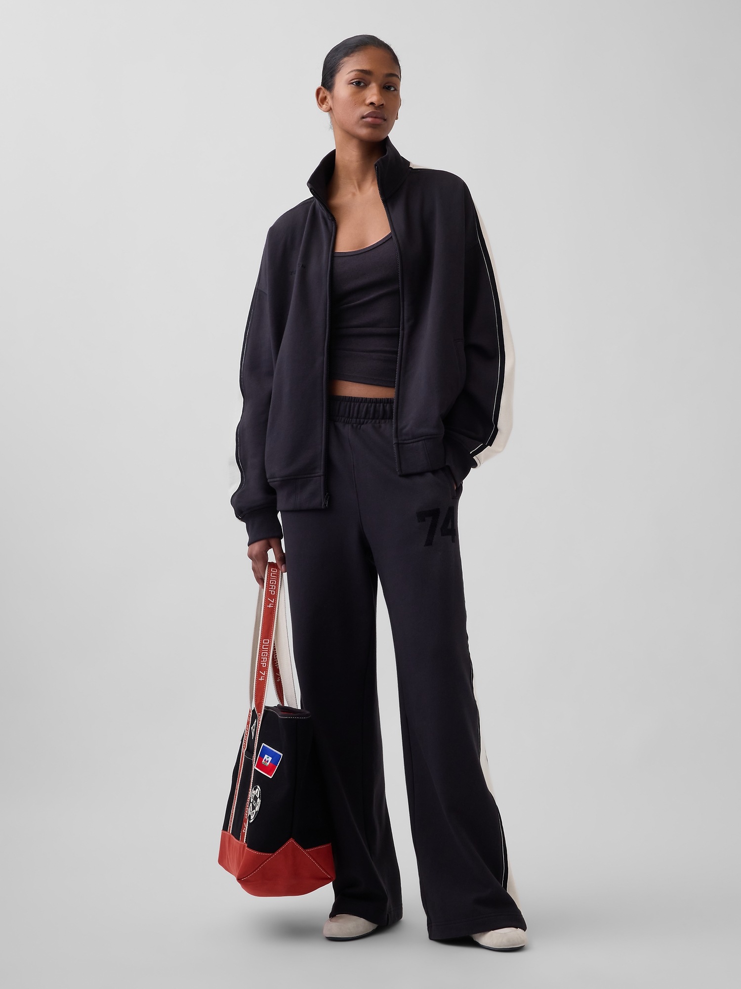 Мужские брюки Gap OuiGap Heavyweight French Terry Sweatpants — фото 6