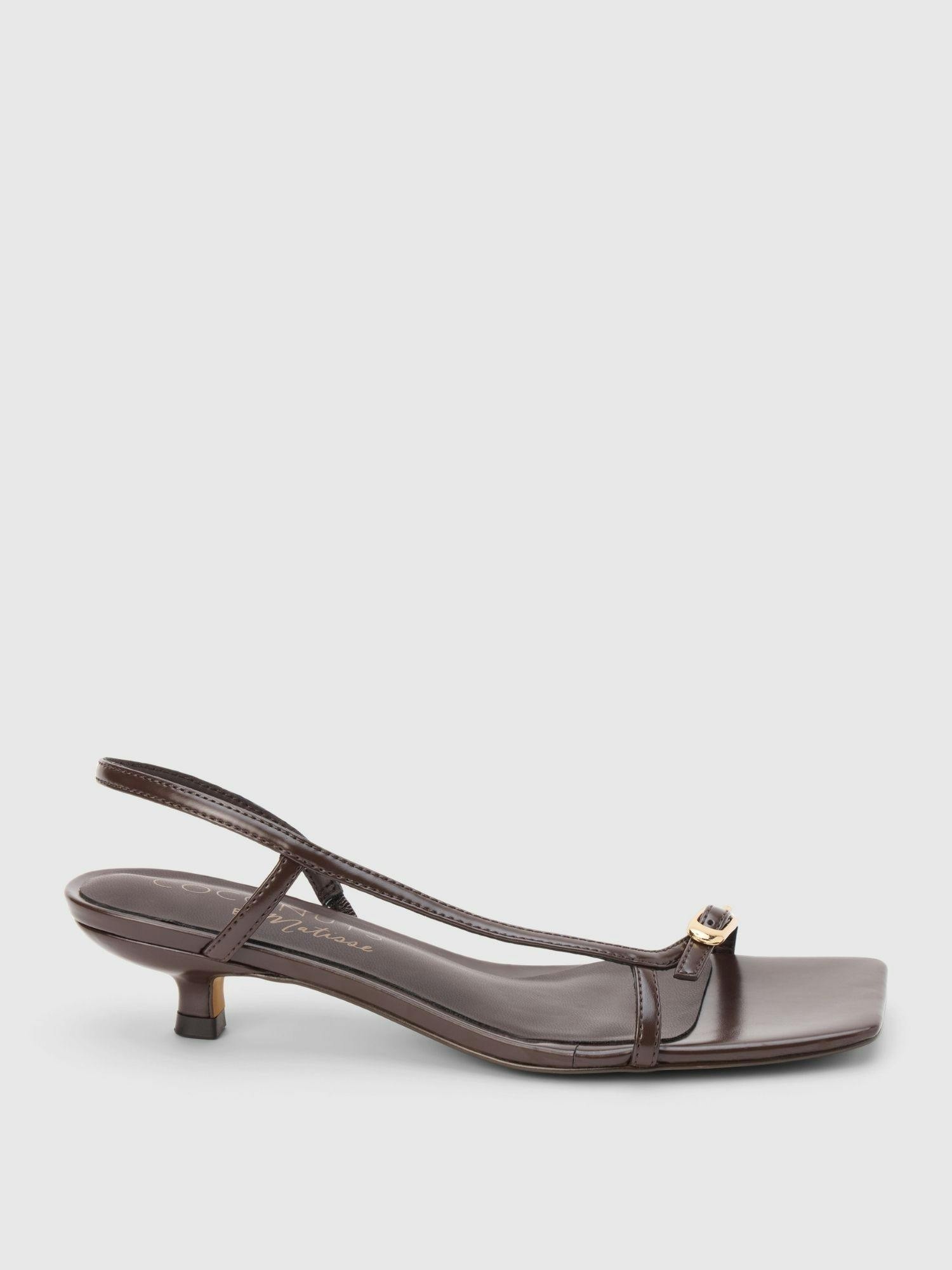 Женские сандалии Gap Fernando Heeled Sandal, цвет: Шоколадный