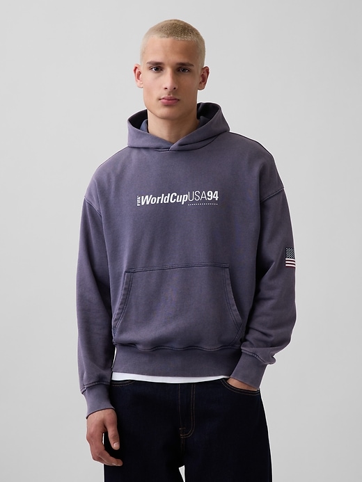 Image number 1 showing, FIFA WORLD CUP™ VintageSoft Terry Oversized Hoodie