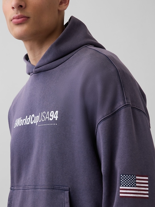 Image number 4 showing, FIFA WORLD CUP™ VintageSoft Terry Oversized Hoodie