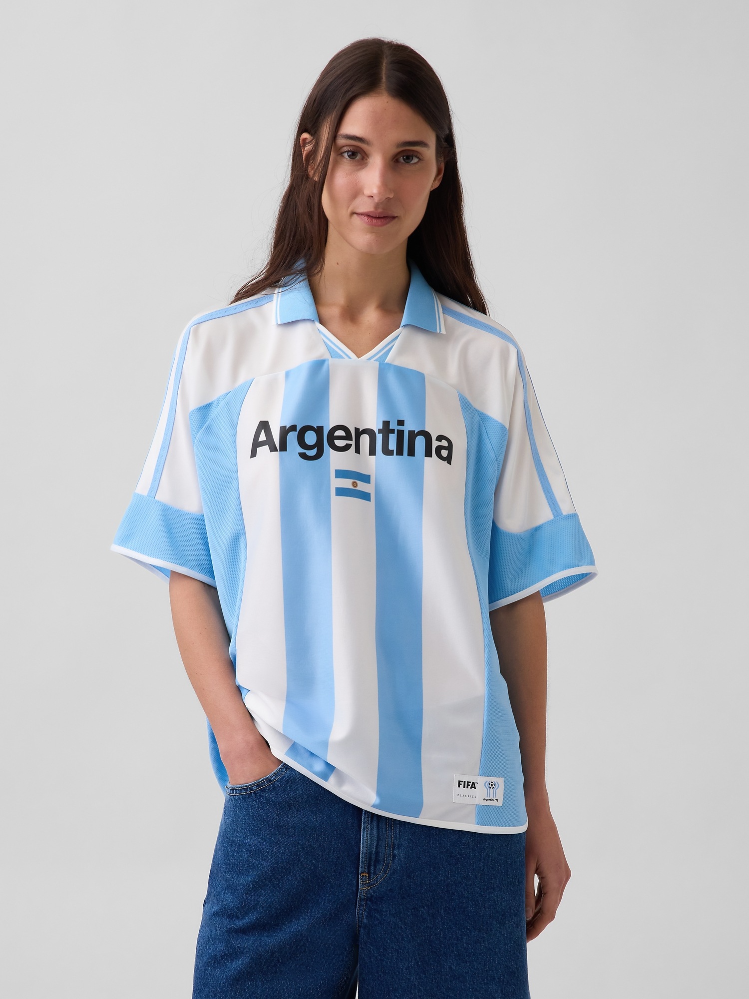 Мужские топы Gap FIFA WORLD CUP™ Oversized Jersey — фото 5