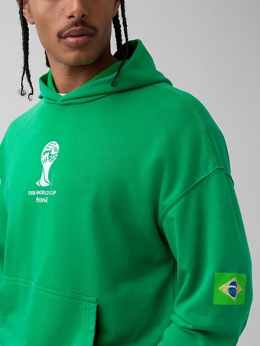 Image number 4 showing, FIFA WORLD CUP™ VintageSoft Terry Oversized Hoodie