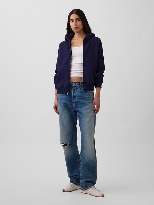 Image number 2 showing, VintageSoft Zip Hoodie