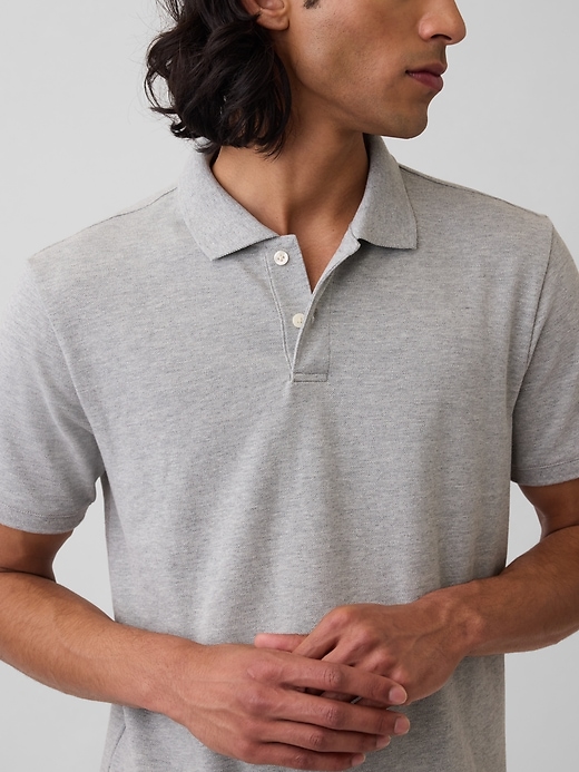 Image number 4 showing, Pique Polo Shirt