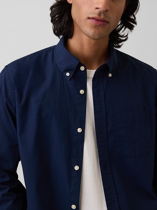 Image number 4 showing, Organic Cotton Poplin Classic Shirt