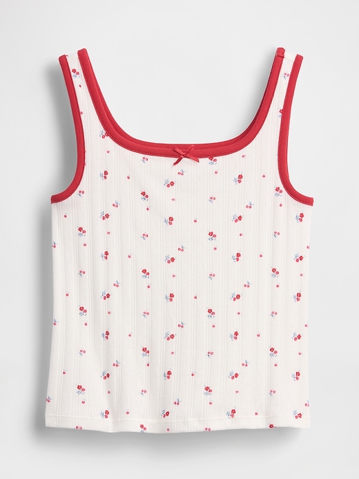 Image number 1 showing, Kids Pointelle Tank Top