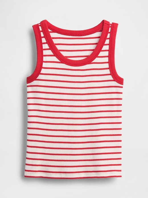 Image number 1 showing, Kid Rib Scoop Tank Top