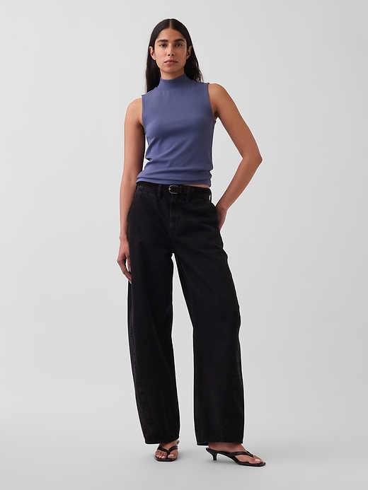 Image number 2 showing, Modern Mockneck Tank Top