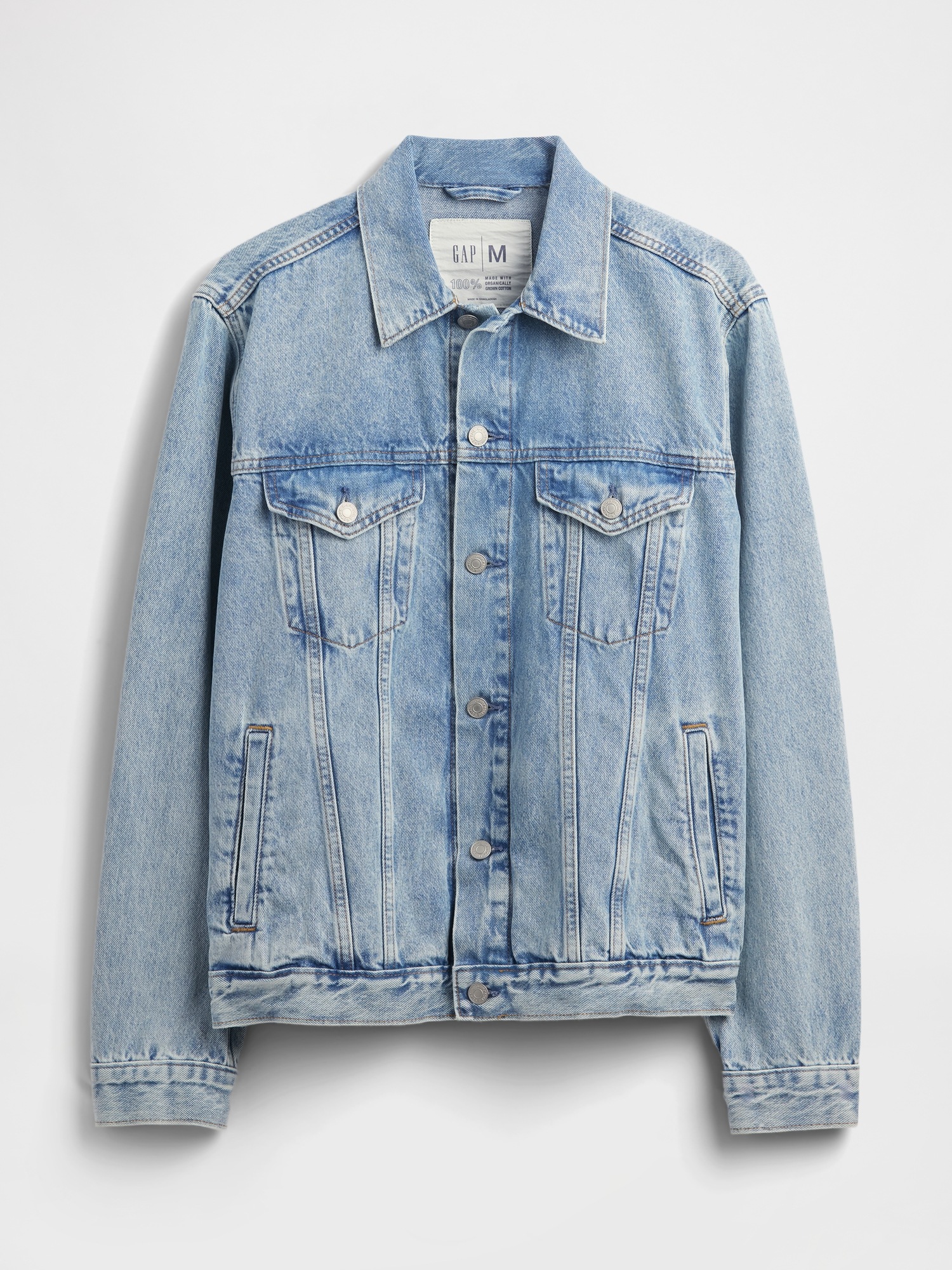 Мужские куртки Gap Classic Icon Denim Jacket — фото 6