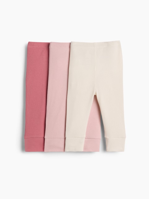 Baby First Favorites TinyRib Pants (3-Pack)