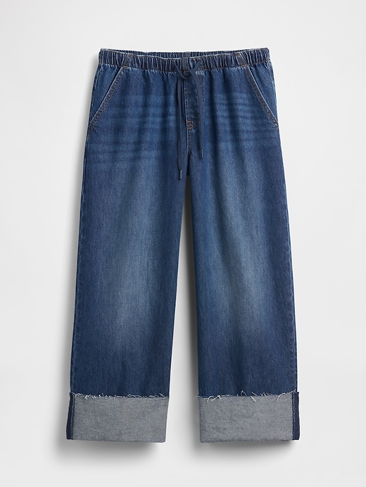 Image number 1 showing, Low Rise '90s Loose Easy Crop Jeans