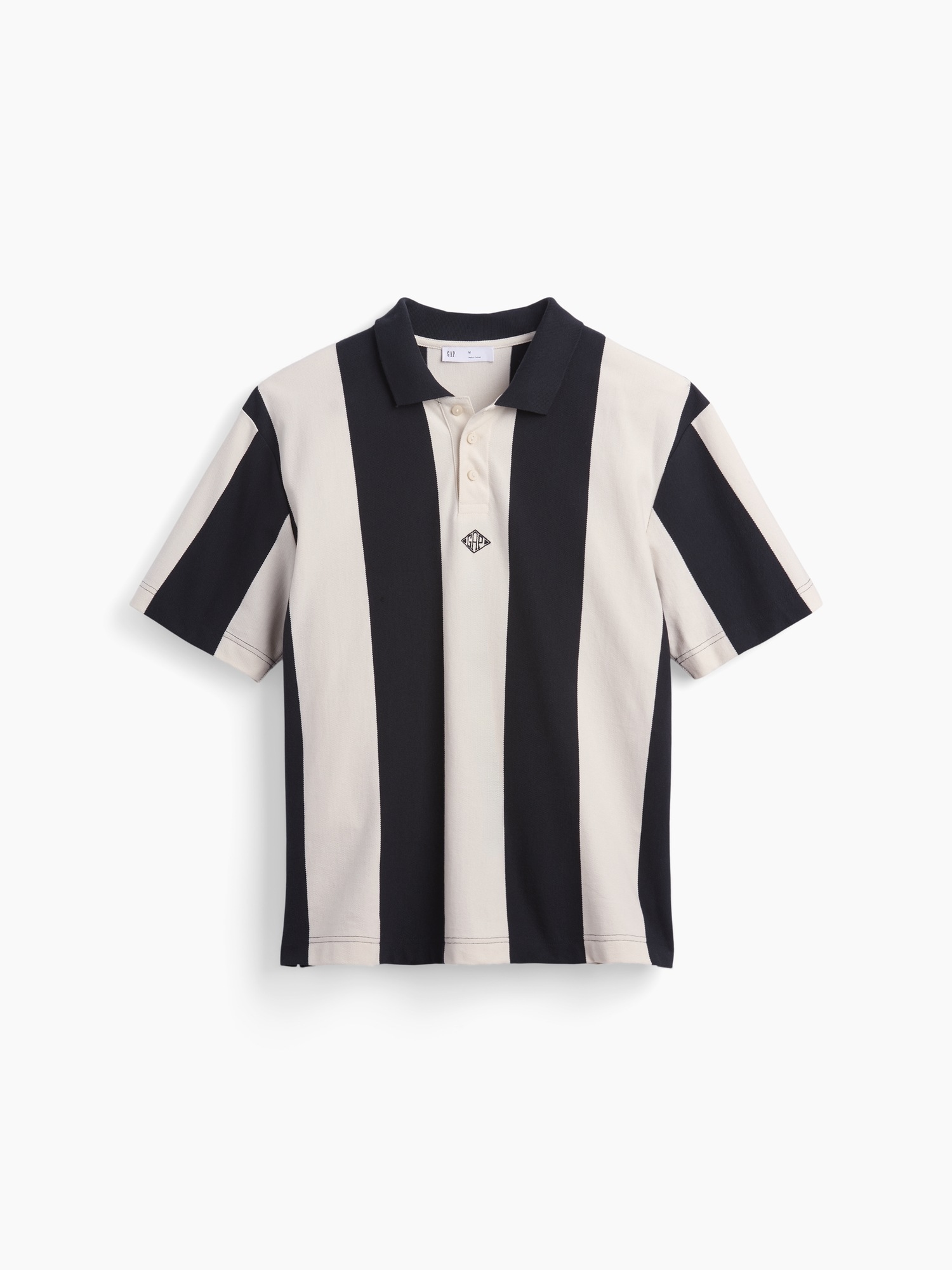 Мужские топы Gap OuiGap Relaxed Pique Polo — фото 7