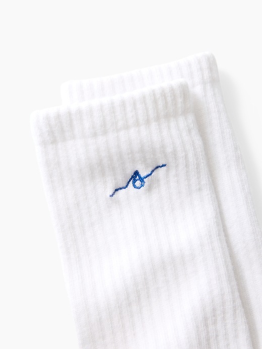 Image number 3 showing, Get Blue Crew Socks