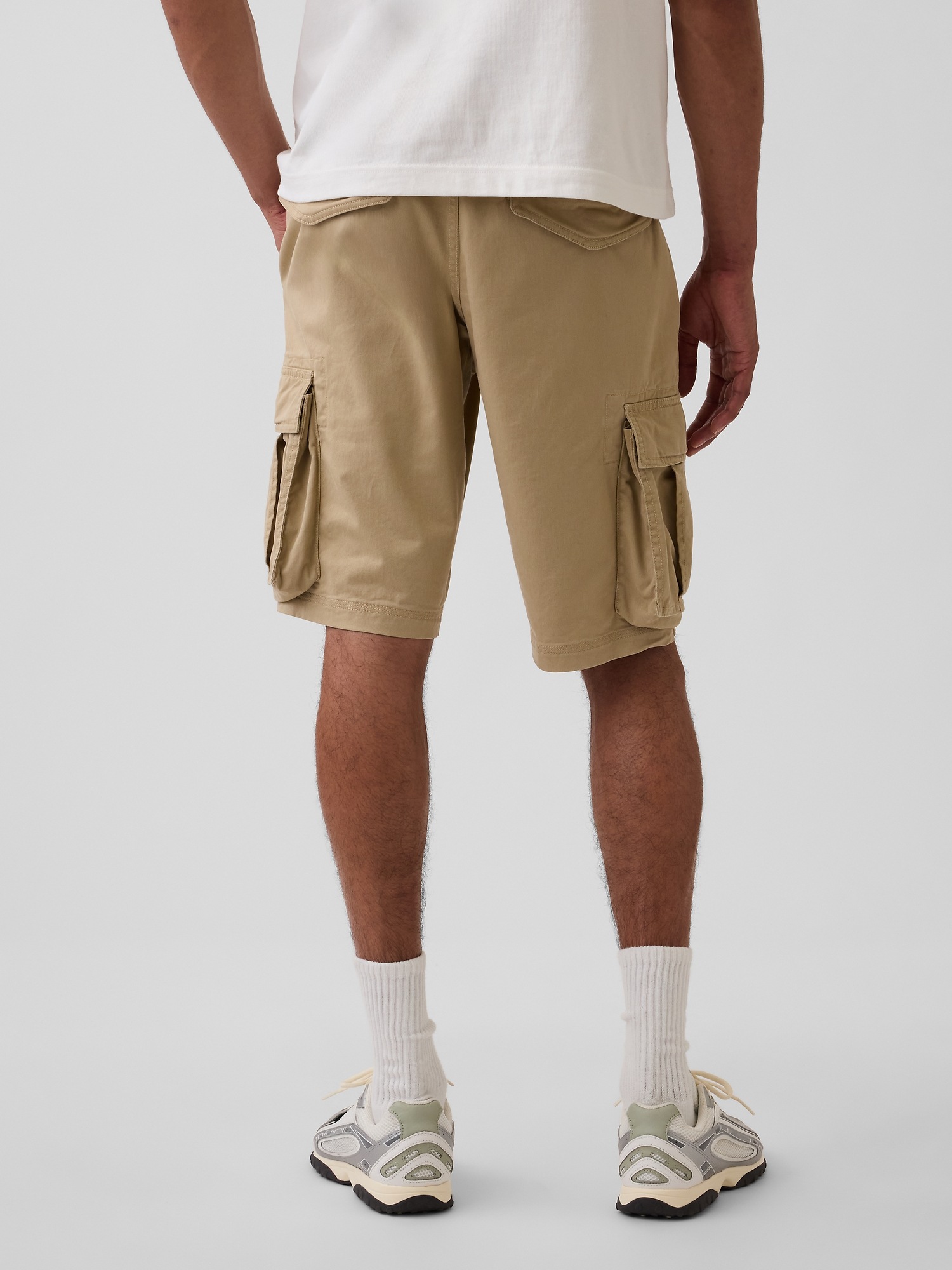 Мужские шорты Gap 11" Relaxed Cargo Shorts — фото 3