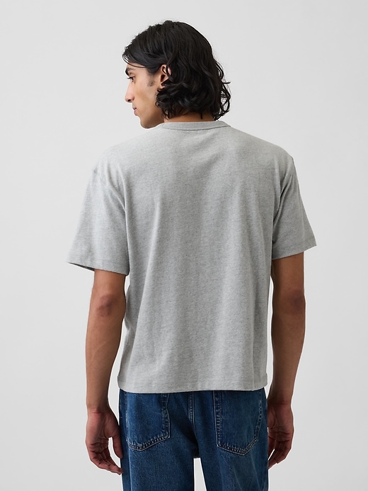 Image number 3 showing, Adult Heavyweight Crop T-Shirt