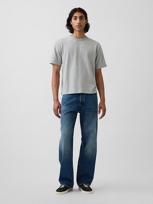 Image number 2 showing, Adult Heavyweight Crop T-Shirt