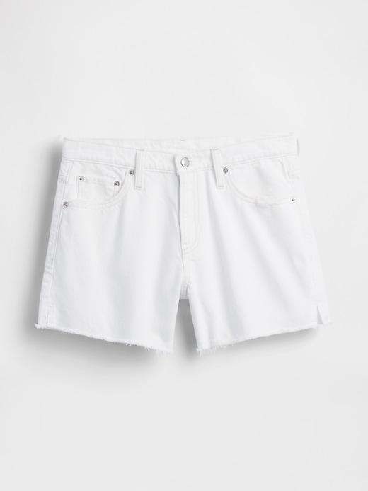 Image number 6 showing, 4" Mid Rise UltraSoft Relaxed Cutoff Shorts