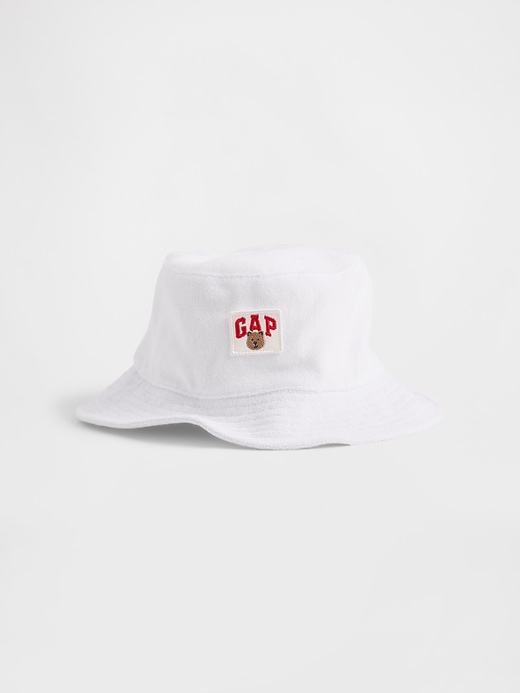 Image number 1 showing, Baby & Toddler Towel Terry Brannan Bear Logo Bucket Hat