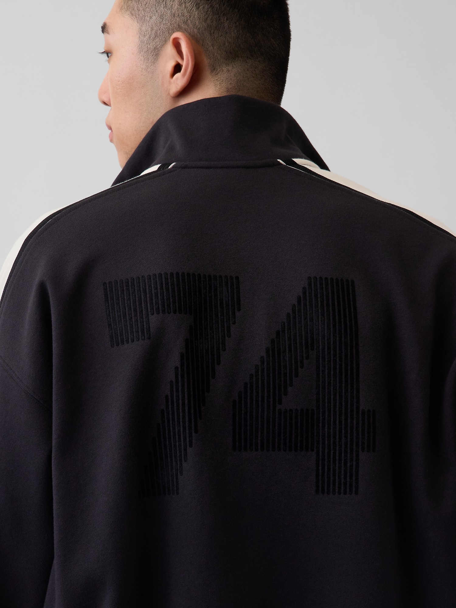 Мужские куртки Gap OuiGap Heavyweight French Terry Jacket — фото 5