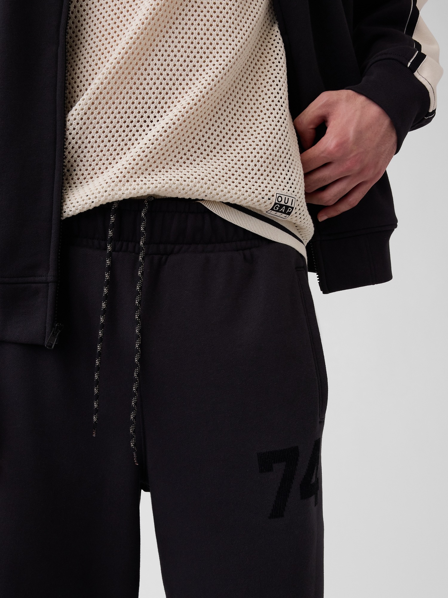 Мужские брюки Gap OuiGap Heavyweight French Terry Sweatpants — фото 2