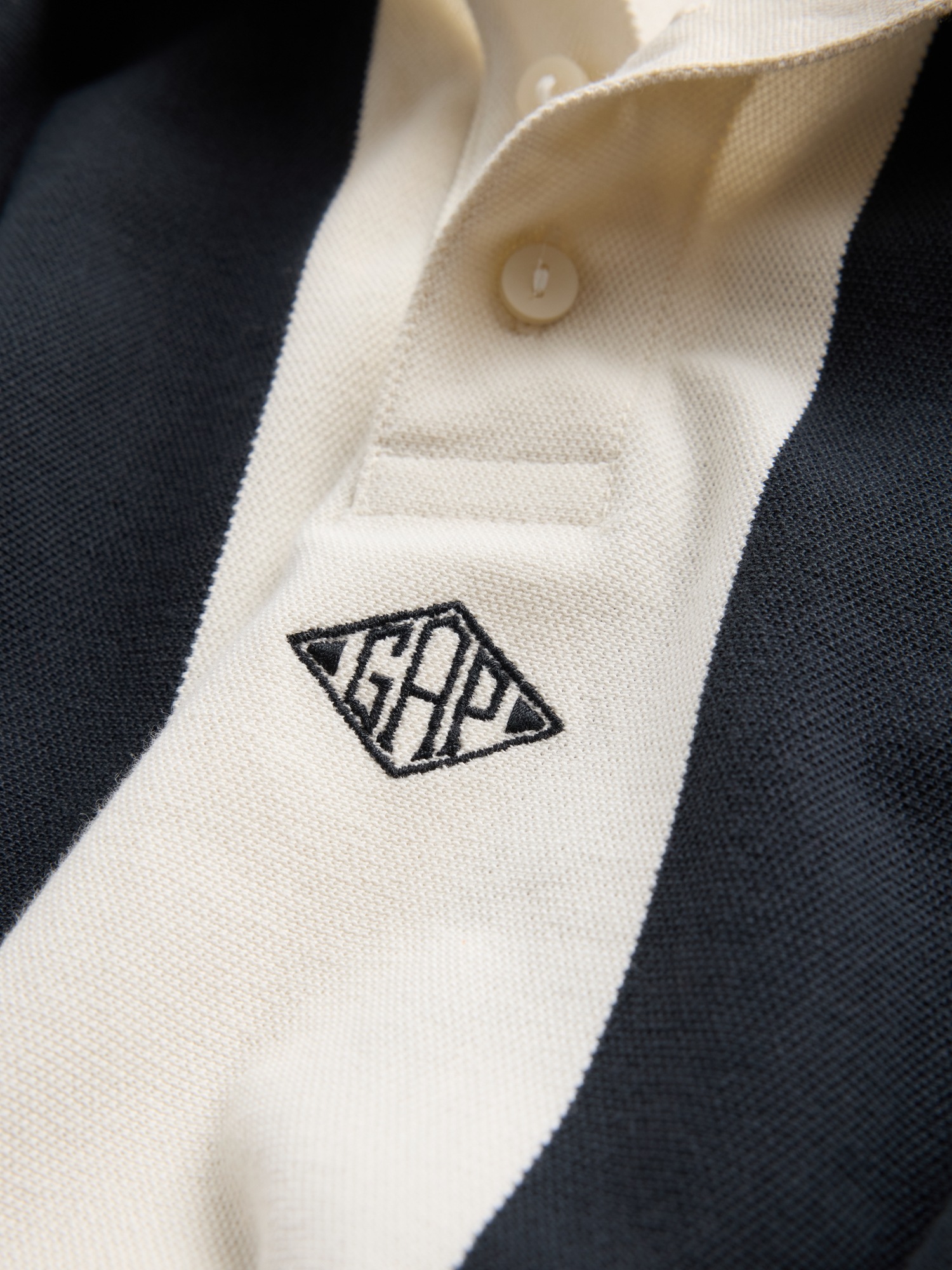Мужские топы Gap OuiGap Relaxed Pique Polo — фото 5