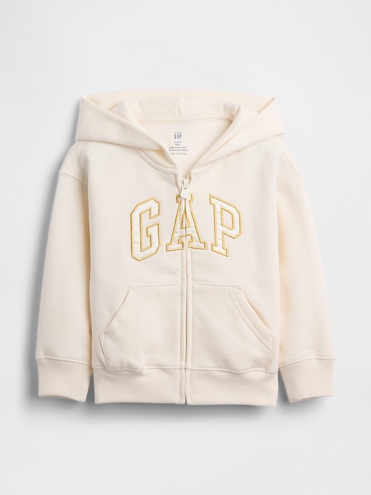 Image number 1 showing, Baby & Toddler VintageSoft Logo Zip Hoodie