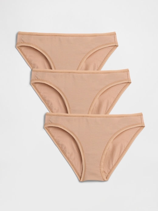Image number 1 showing, Organic Stretch Cotton Bikini Brief (3-Pack)