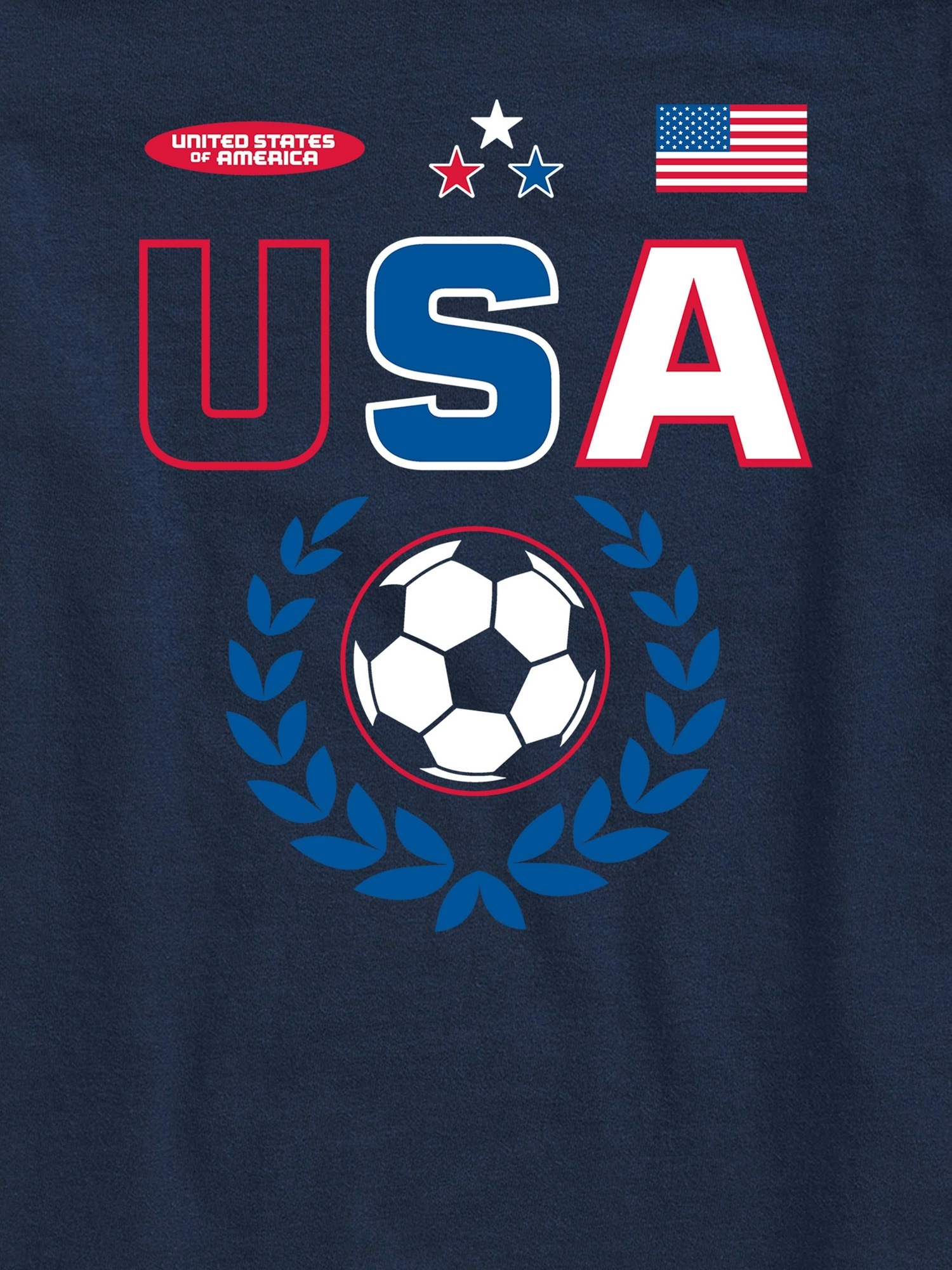 Детская футболка Gap USA Soccer Jersey с принтом — фото 2