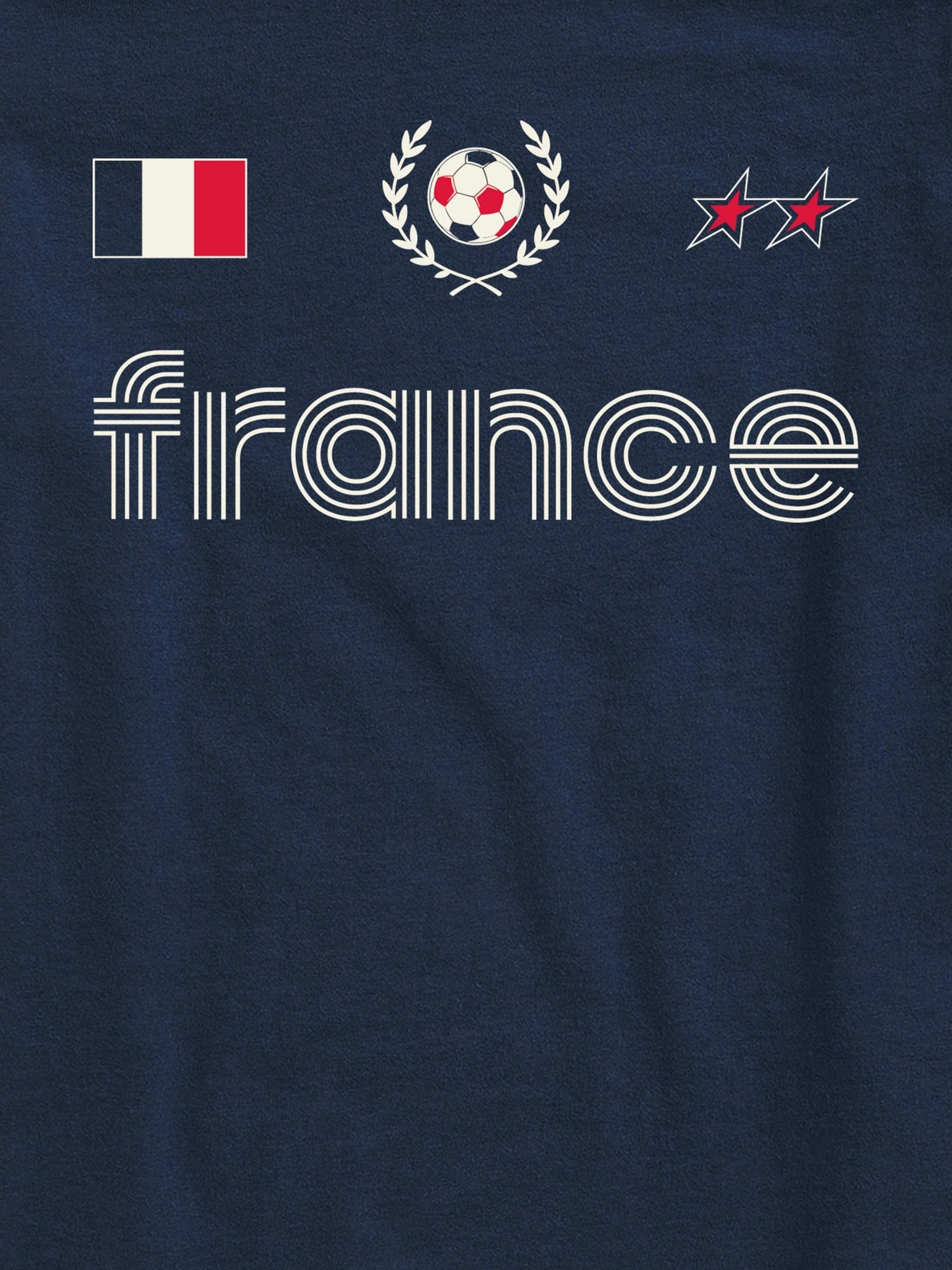 Kids France Soccer Jersey Graphic T-Shirt