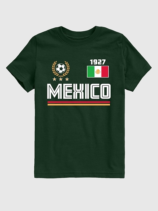 Image number 1 showing, Kids Mexico Soccer Jersey Graphic T-Shirt