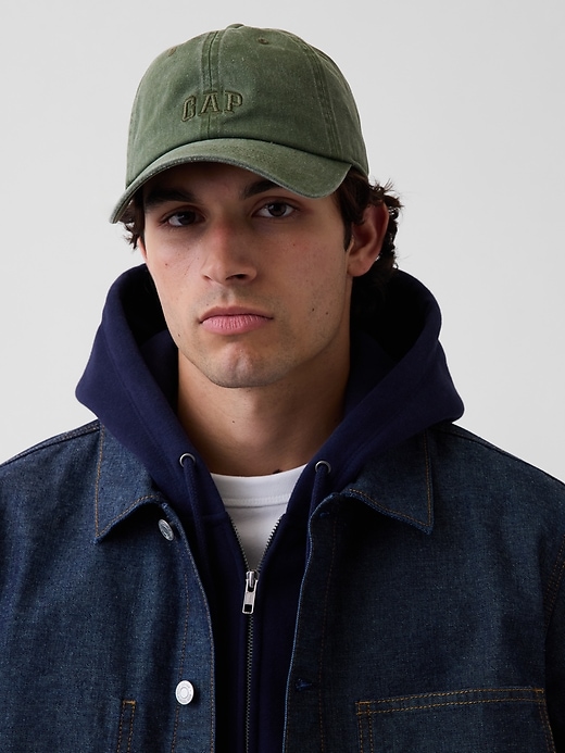 Image number 2 showing, Washed Logo Baseball Hat