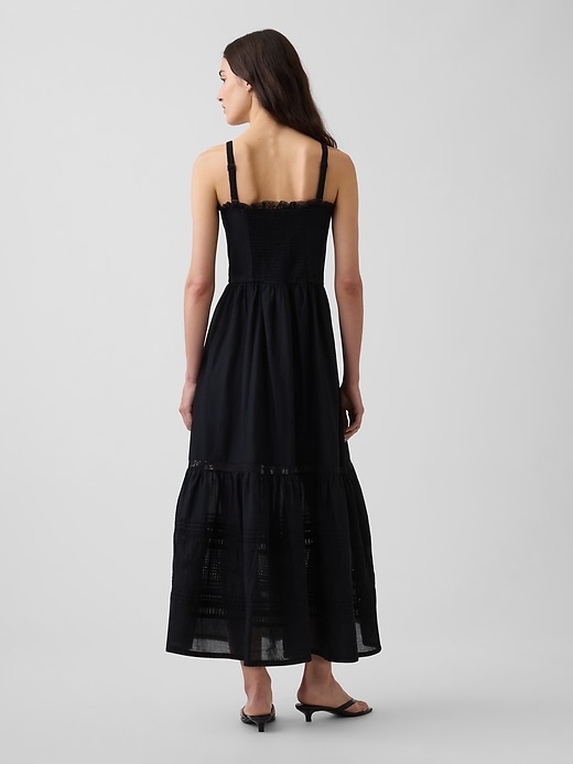 Eyelet Tiered Maxi Dress | Gap