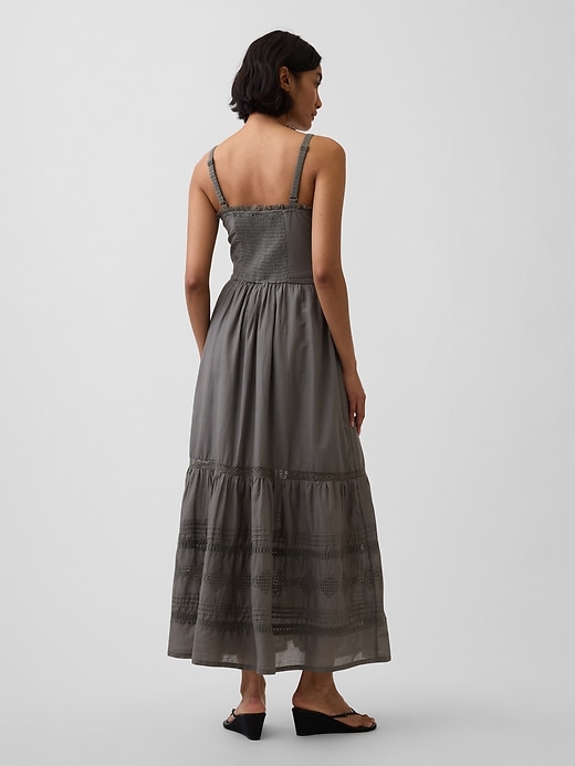 illusion maxi dress Nabelle Illusion Navy Off-The-Shoulder Maxi Dress – Maison-B-More Global  Store