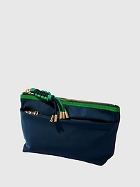 Image number 2 showing, Shiraleah Jet Zip Pouch