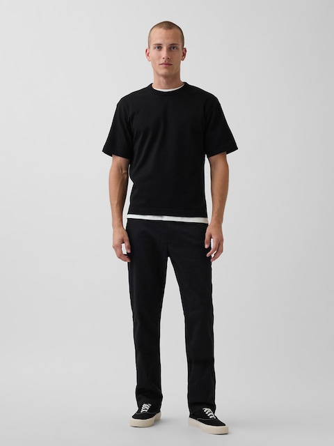 Modern Straight Khakis