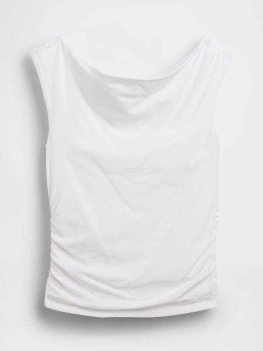 Image number 5 showing, CloseKnit Jersey Ruched Crop Top
