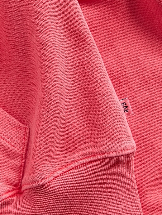 Image number 2 showing, Kids VintageSoft Terry Wedge Zip Hoodie