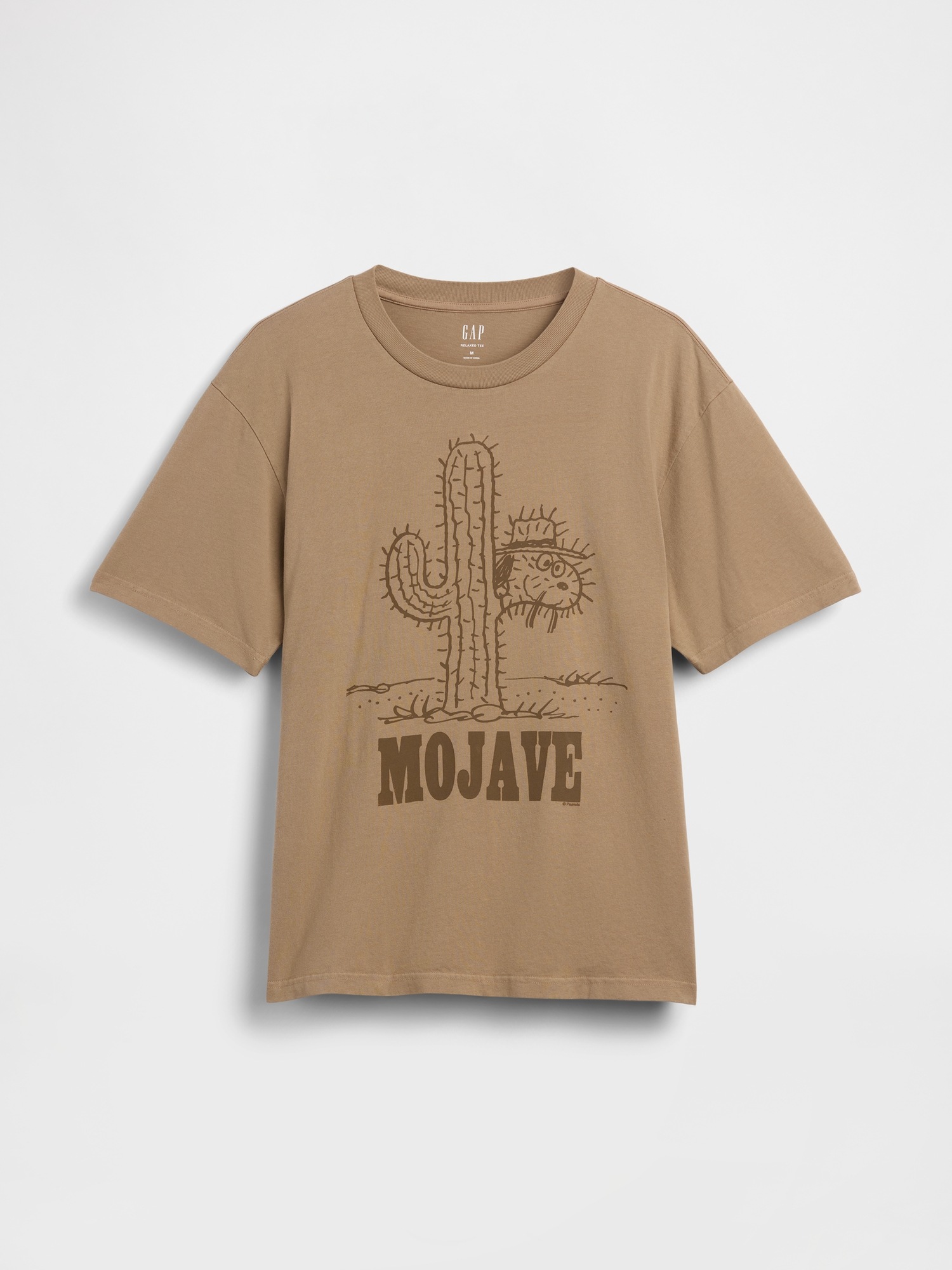 Мужские футболки Gap Snoopy Logo Relaxed Graphic T-Shirt — фото 5