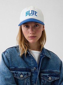 Мужская бейсболка Gap Get Blue Logo — фото 3