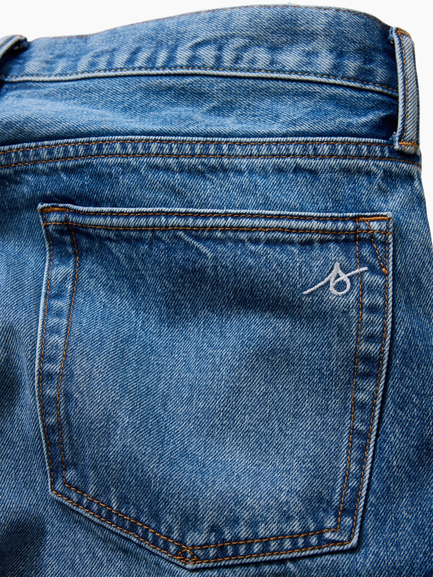 Мужские джинсы Gap Get Blue Relaxed Straight Trouser Jeans — фото 5