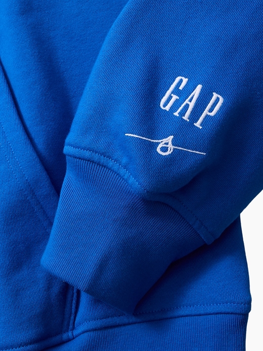 Image number 6 showing, Get Blue Heavyweight French Terry Logo Hoodie