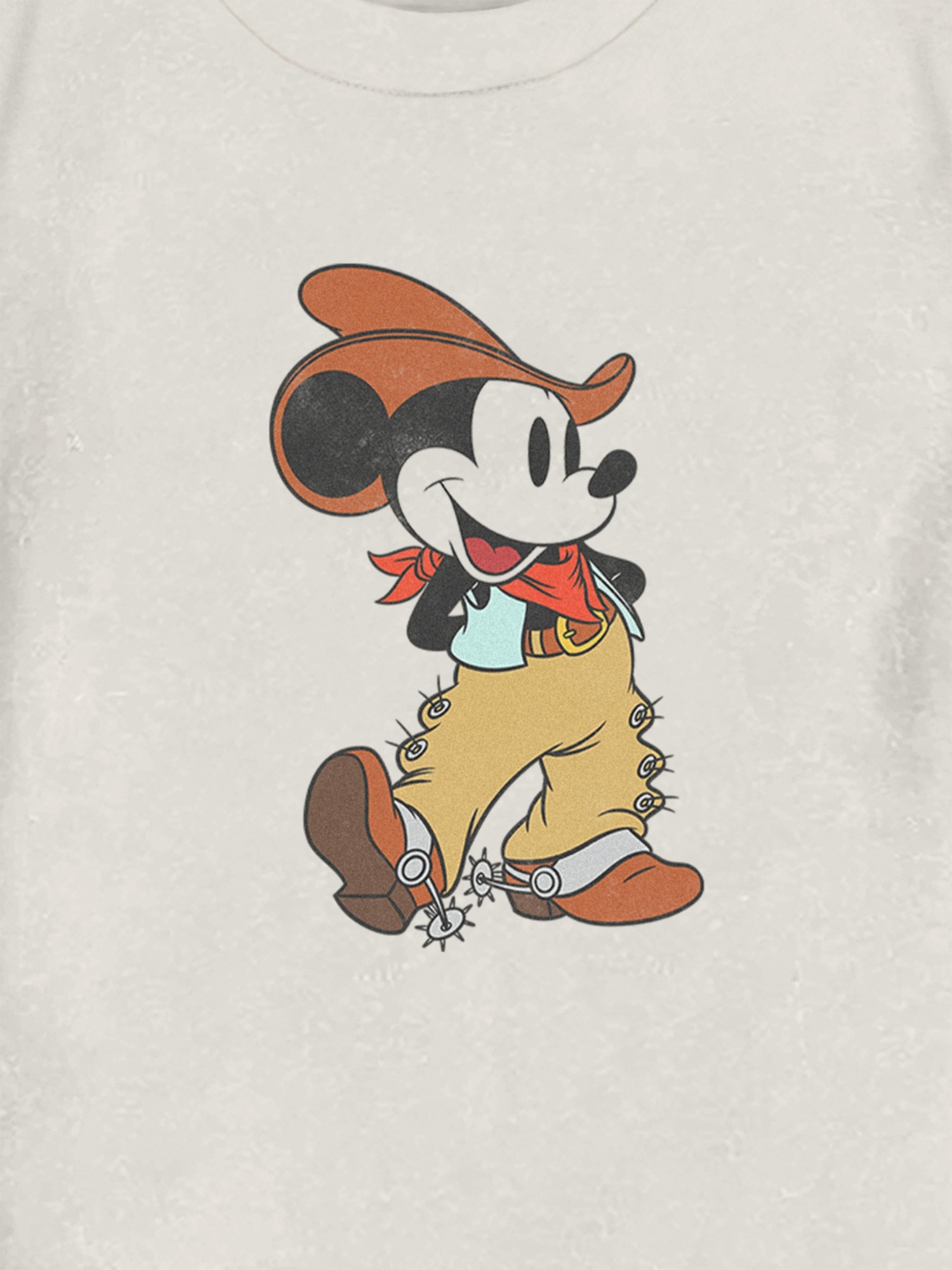Детская футболка Gap Mickey Mouse Cowboy с принтом — фото 3