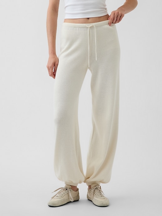 Image number 2 showing, 100% Cotton Relaxed Sweater Joggers