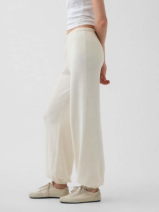 Image number 3 showing, 100% Cotton Relaxed Sweater Joggers